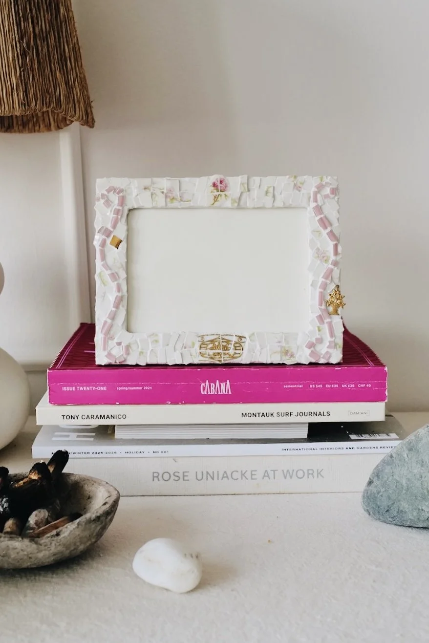Shabby Chic Pink Picture Frame