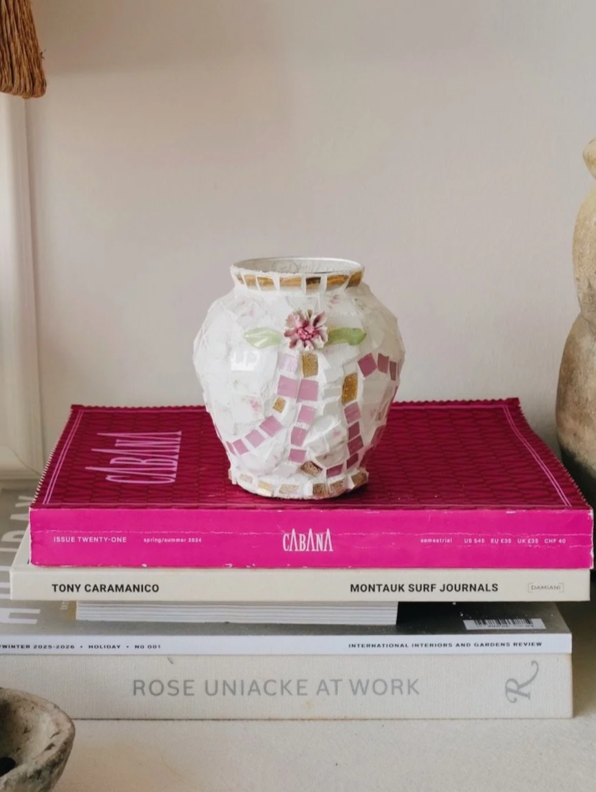Pink Vine Vase