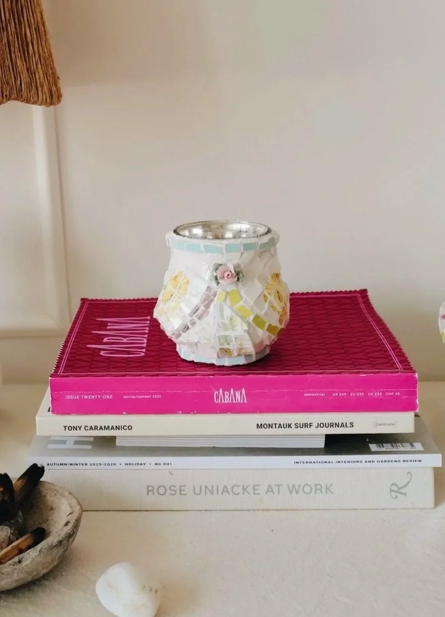Colorful Mosaic Vase