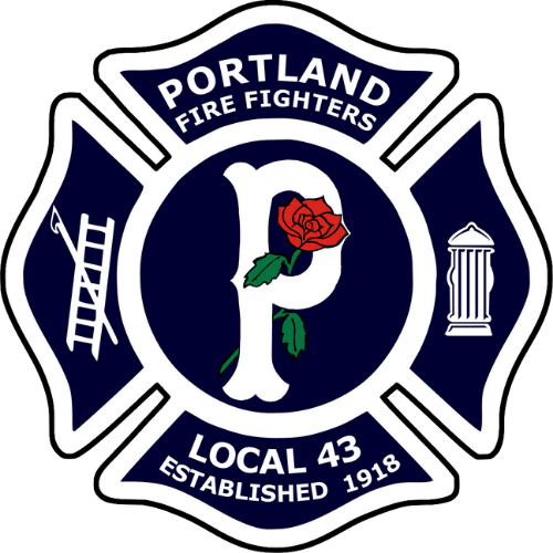 Portland Fire Fighters' Association, IAFF Local 43 logo squared.png