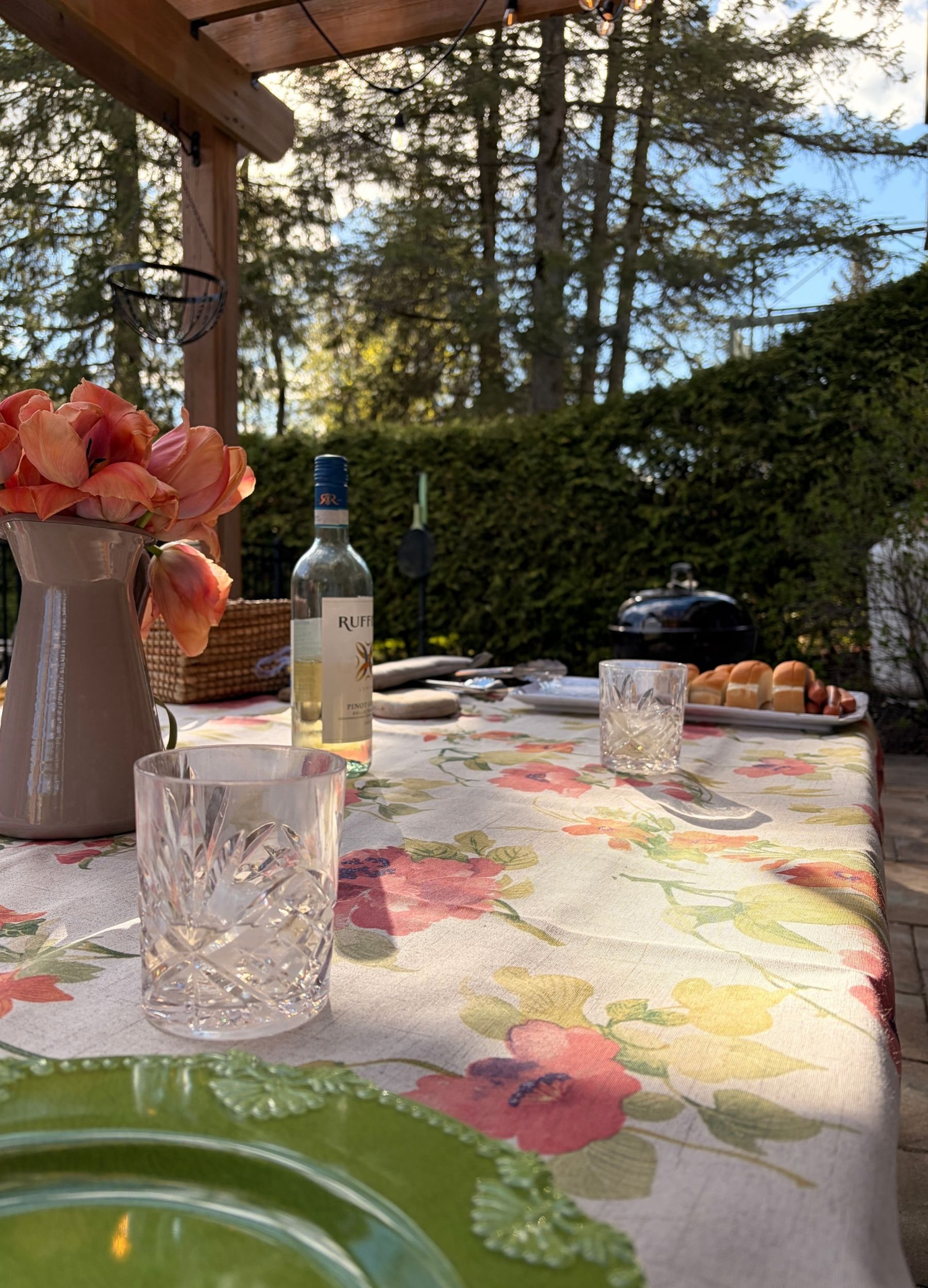 Late Summer Outdoor Table