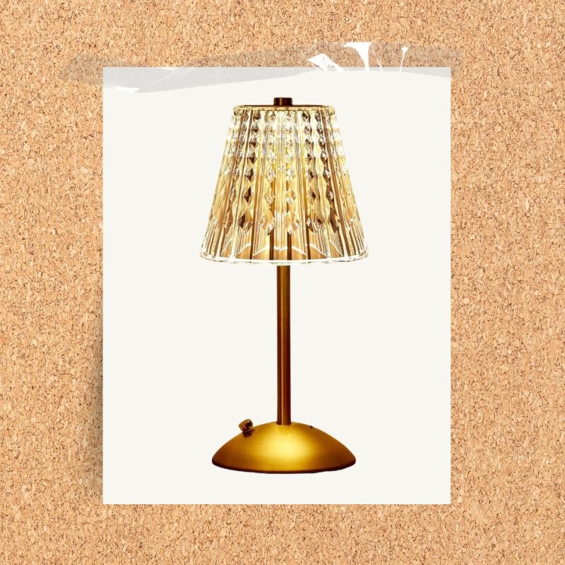 Pleated Shade Table Lamp