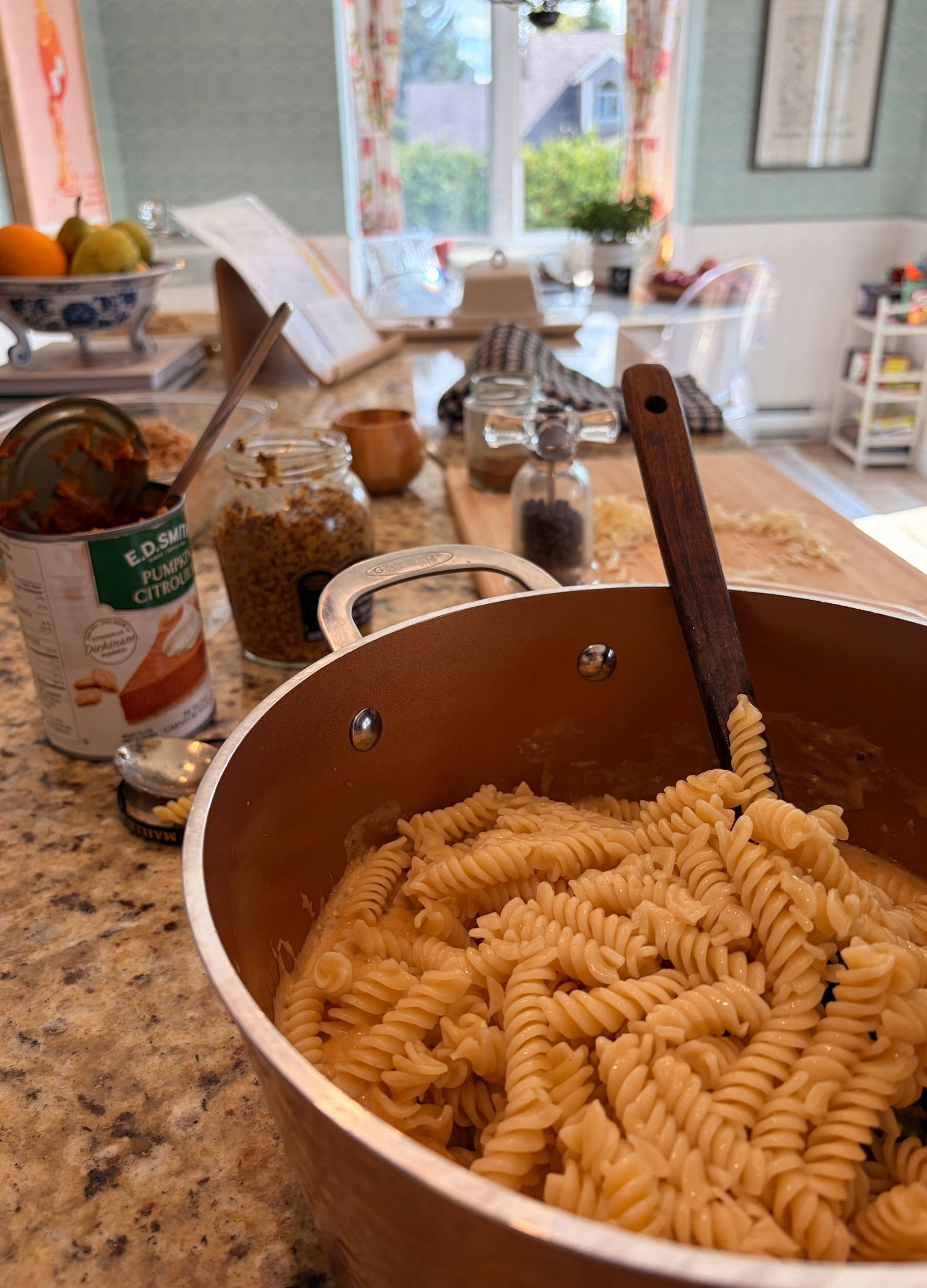 ADD THE PASTA