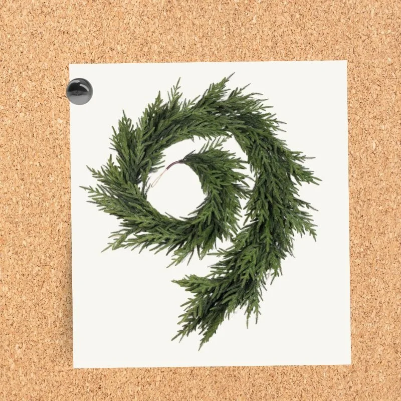 CEDAR CHRISTMAS GARLAND