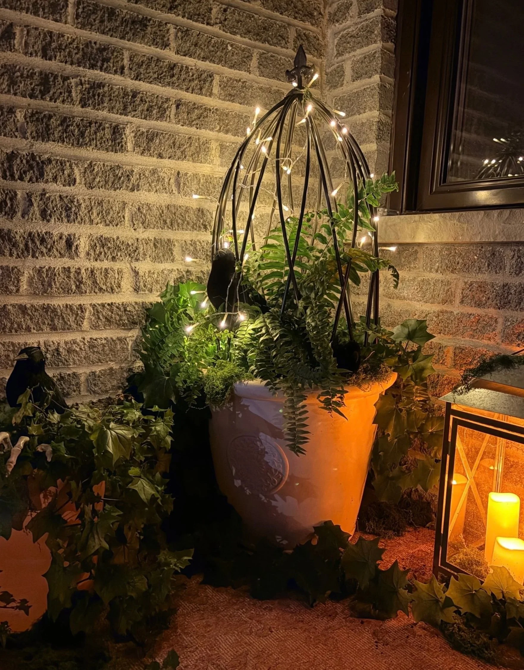 Gothic Garden After Dark