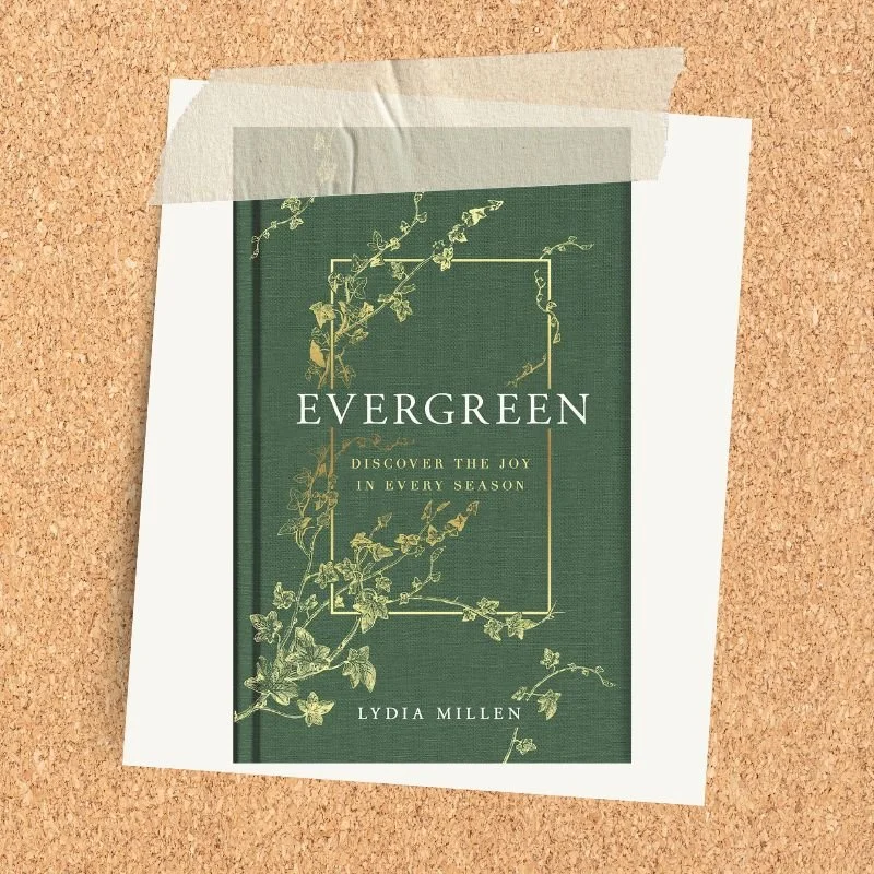 Evergreen seasonal living book by Lydia Millen