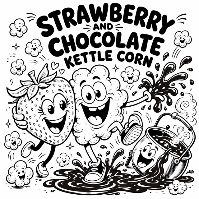 Strawberry & Chocolate Kettle Corn