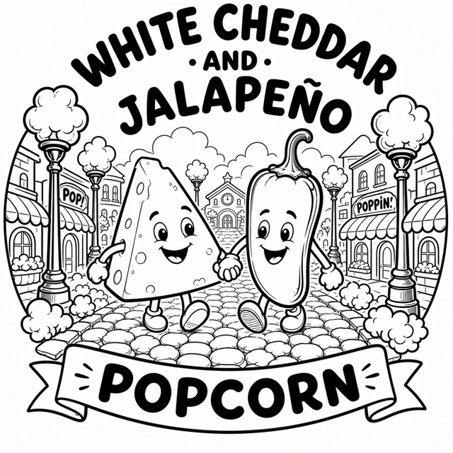 White Cheddar & Jalapeno