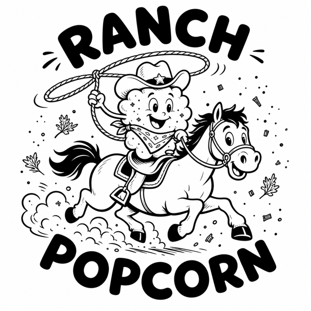 Ranch Popcorn