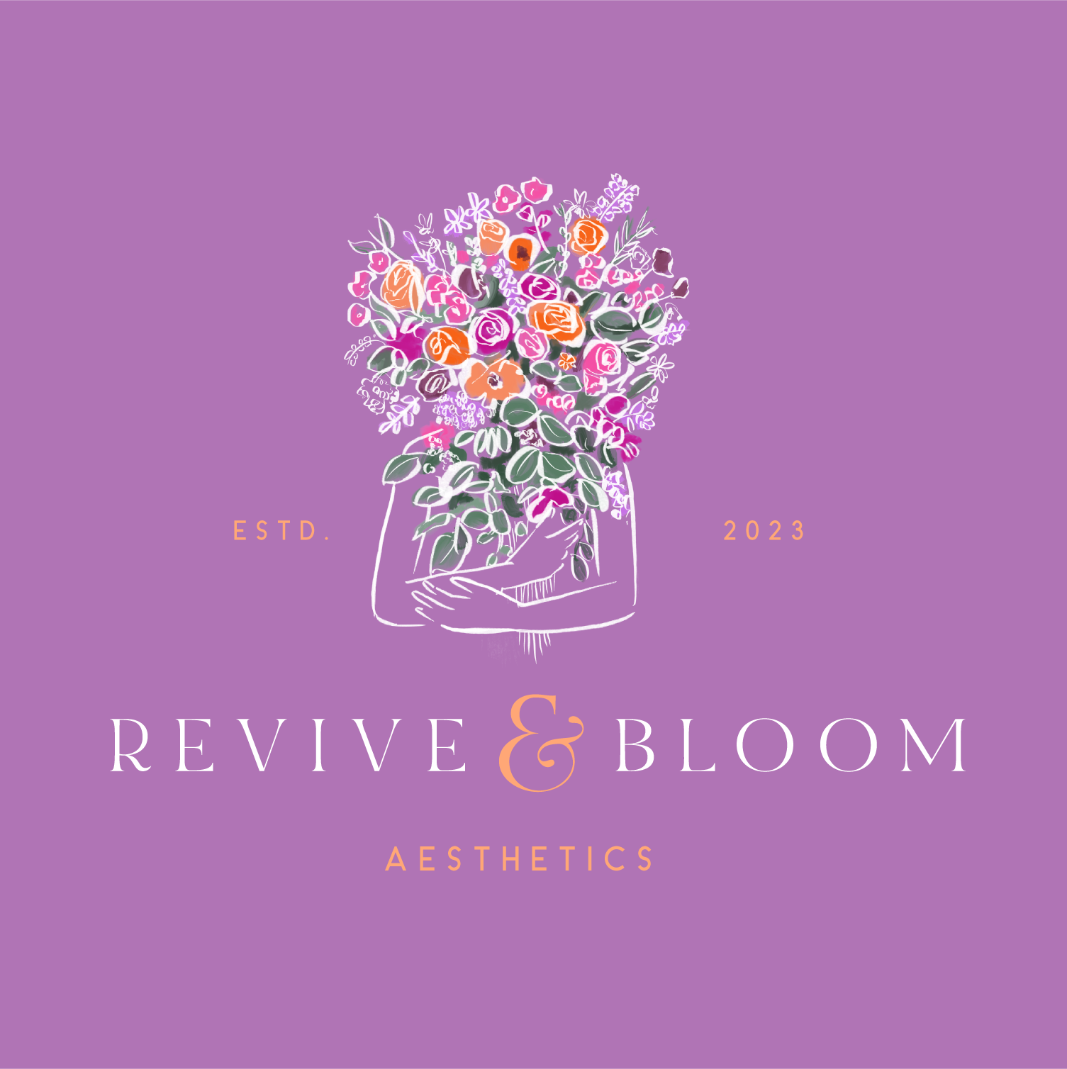 Med Spa - Branding with Illustration