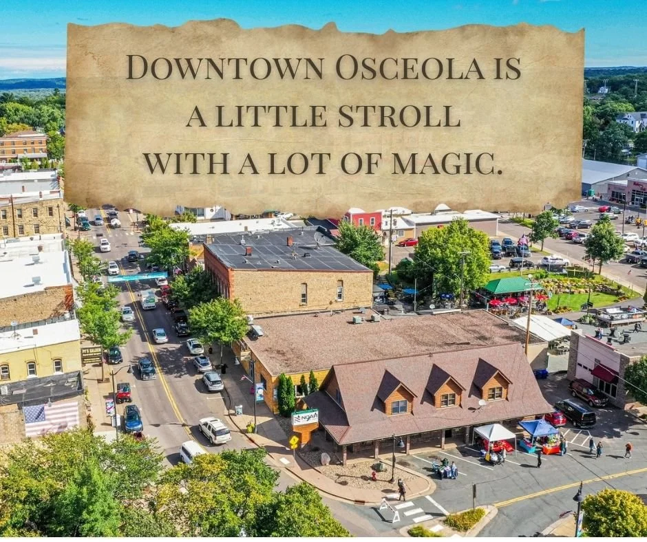 Downtown Osceola is a little stroll with a lot of magic. ✨

The kind of place where you can pop into a shop, grab a coffee (or a treat), run into someone you know, and somehow leave with a fuller heart than you arrived with.

Next time you&rsquo;re d