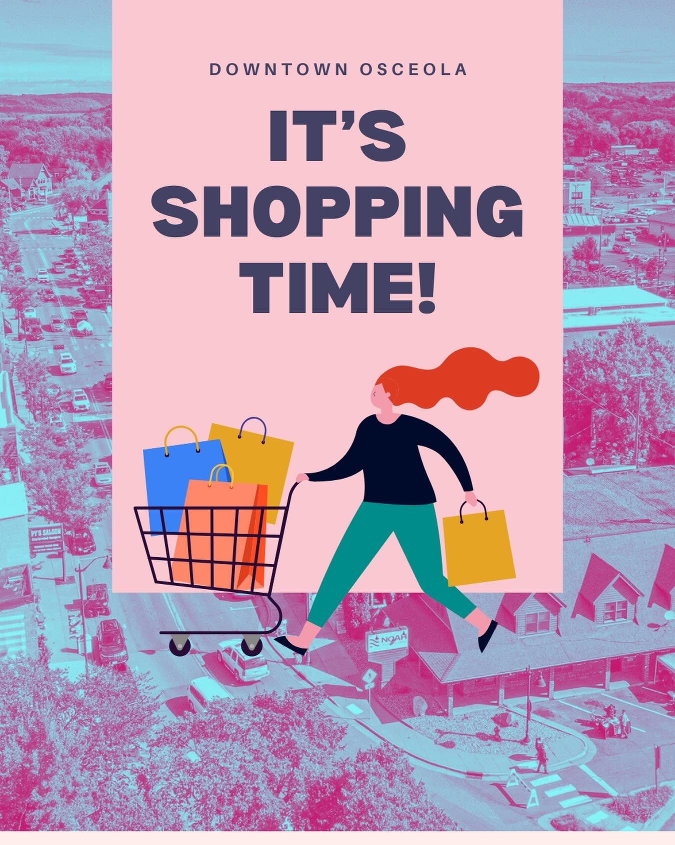 IT&rsquo;S SHOPPING TIME, Downtown Osceola! 🛍️✨

If you&rsquo;ve been waiting for a sign to do a little downtown browsing&hellip; this is it. 👀
Right now is an amazing time to shop:

🛒 The Staple &mdash; 25% off the whole store through Jan. 31 (ex