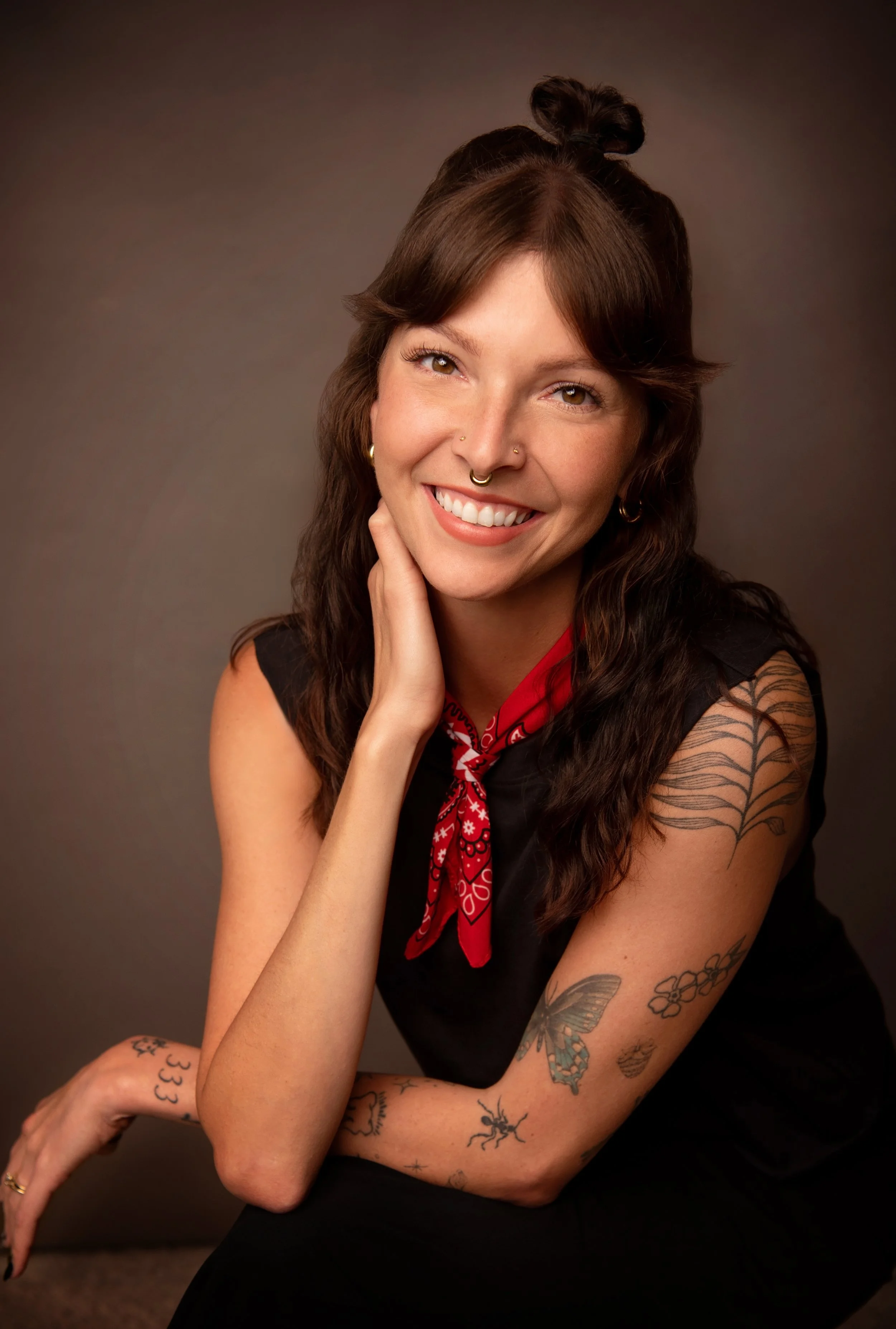 Julie, hairstylist at Raven Hair Studio in Palmer, AK