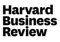 Harvard Business Review logo in black text on a white background.