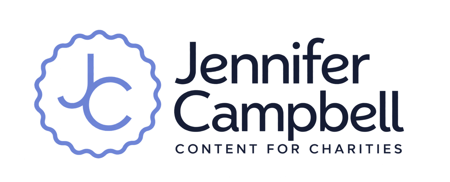 Jennifer Campbell: Content for charities