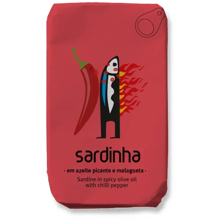 Portugese Sardine in Spicy Olive Oil and Chili Oil