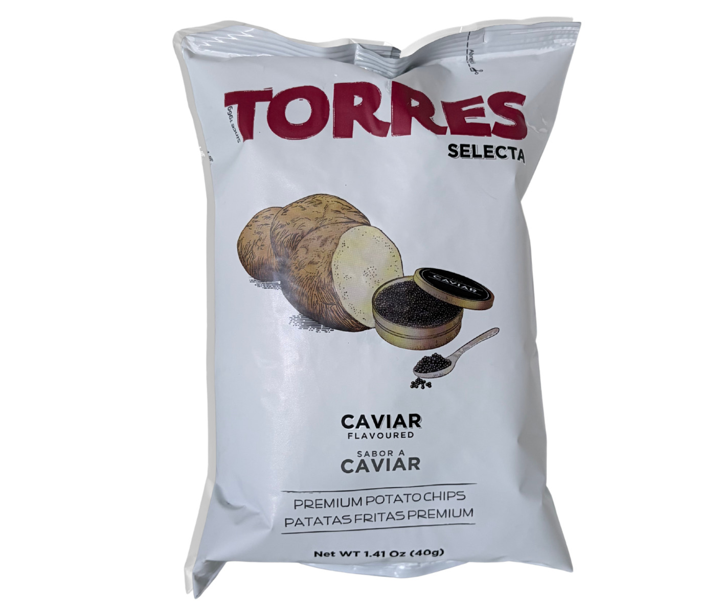 Caviar Torres Gourmet Potato Chips