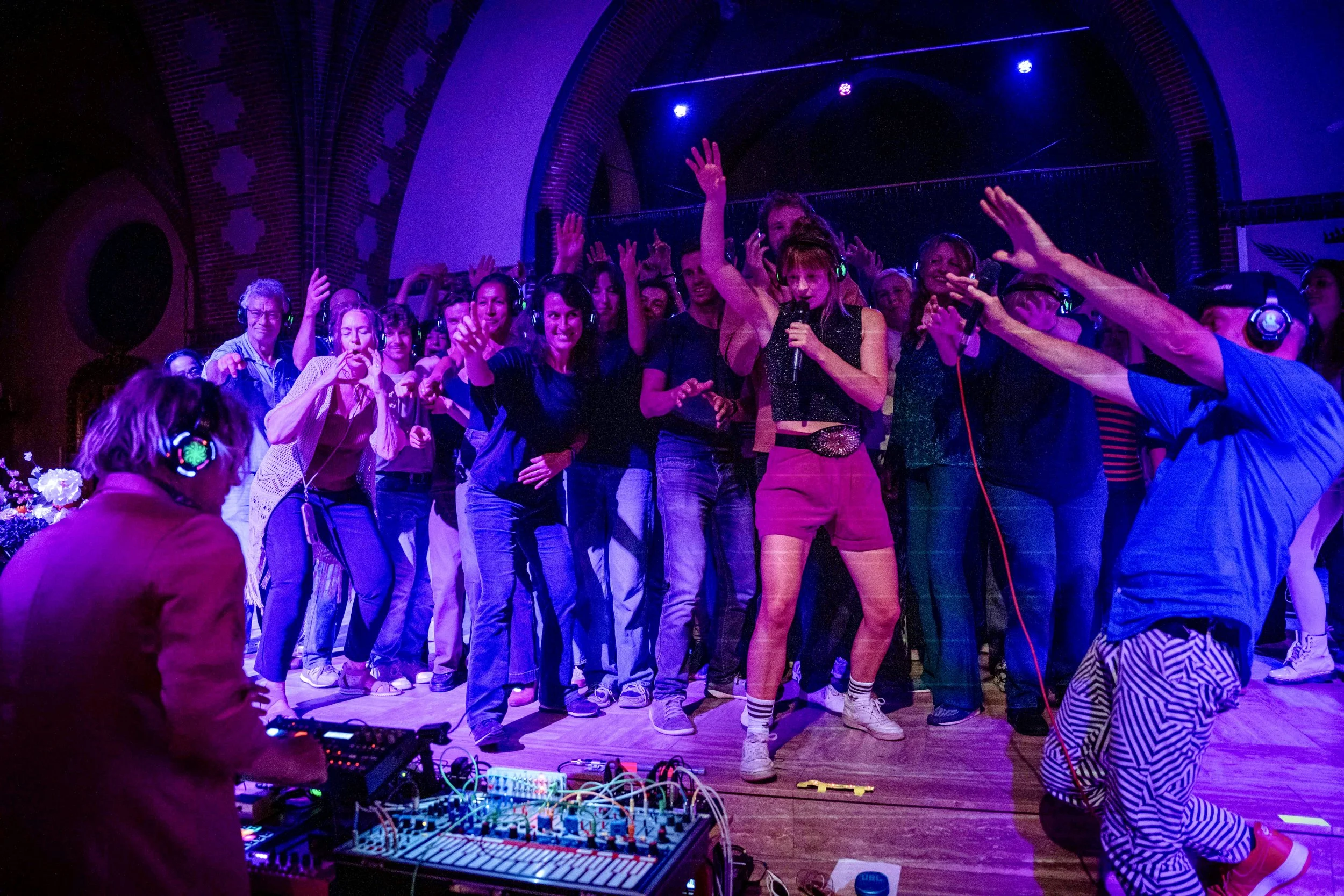 Poetry Rave XL in Stadsklooster, Utrecht.