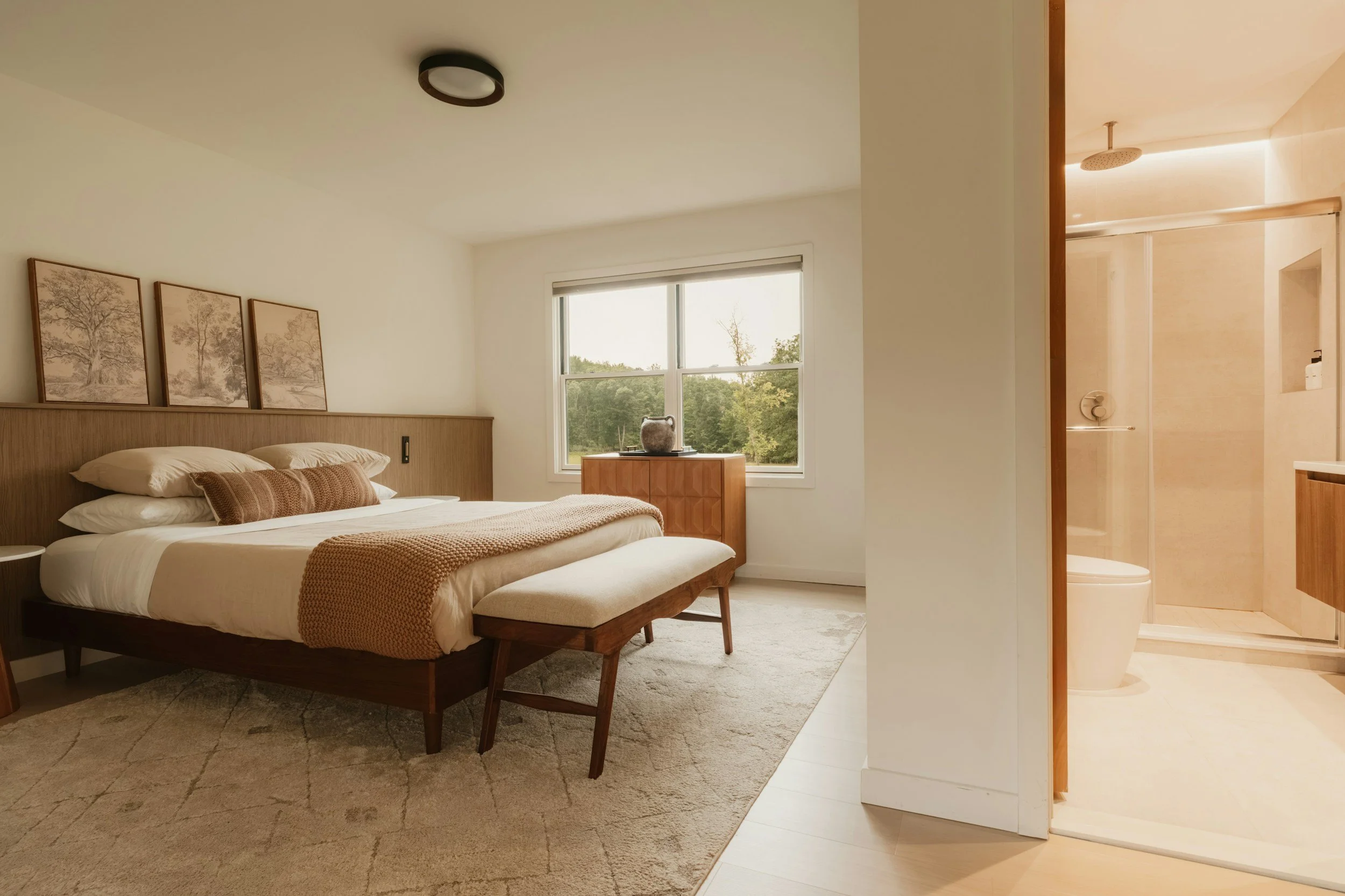 Which floor should the bedroom be on?