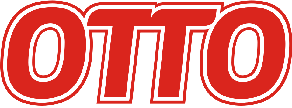 Red logo with black outlines spelling 'OTTO' in bold, stylized letters.