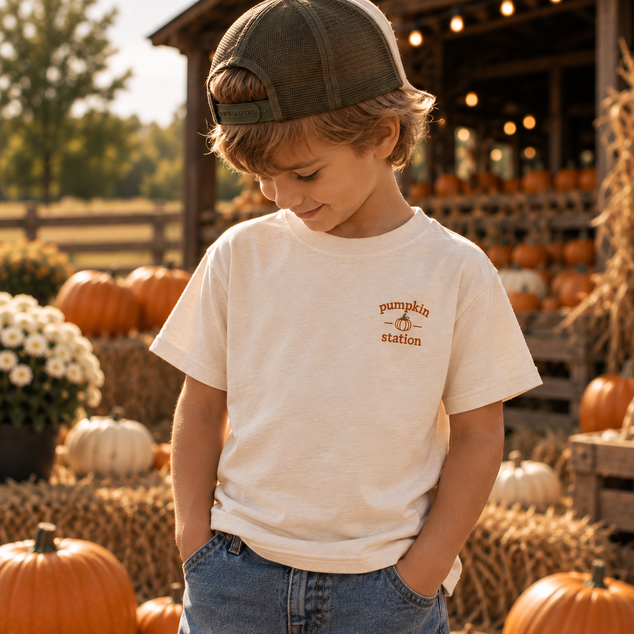 Pumpkin Station Youth Tee