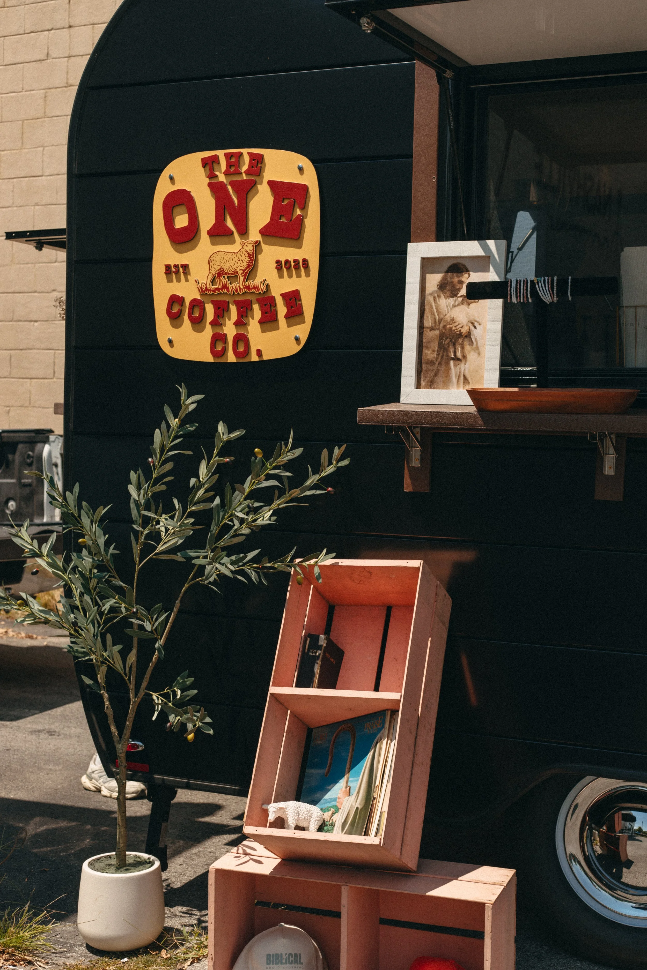 The One Coffee Co. pop-up at Pumpkin Station in Thompson's Station, Tennessee