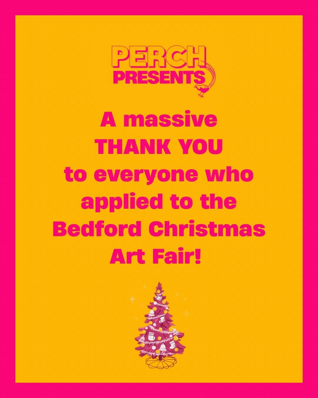 A massive THANK YOU to everyone that has applied to the Art Fair, shared our posts, recommended people and that have just been lovely in general! 

We had a lot more applications than we anticipated which is VERY exciting for our first Art Fair!

We 