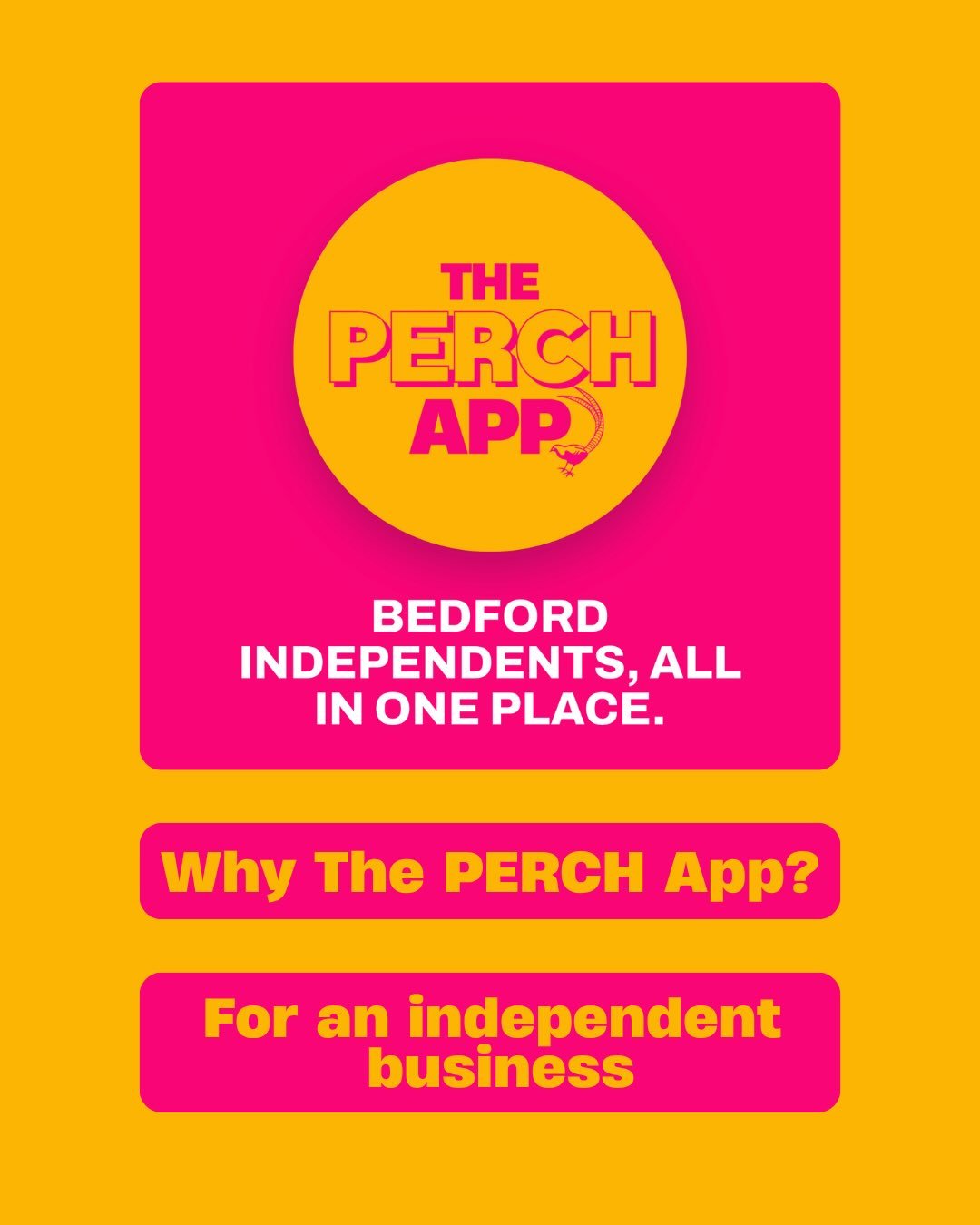WHY THE PERCH APP?

1. You keep every penny you make
 The PERCH App takes no cut of your sales. Your listings link straight to your own shop, website or selling platform, so customers buy directly from you. The only cost is your membership.

2. It co