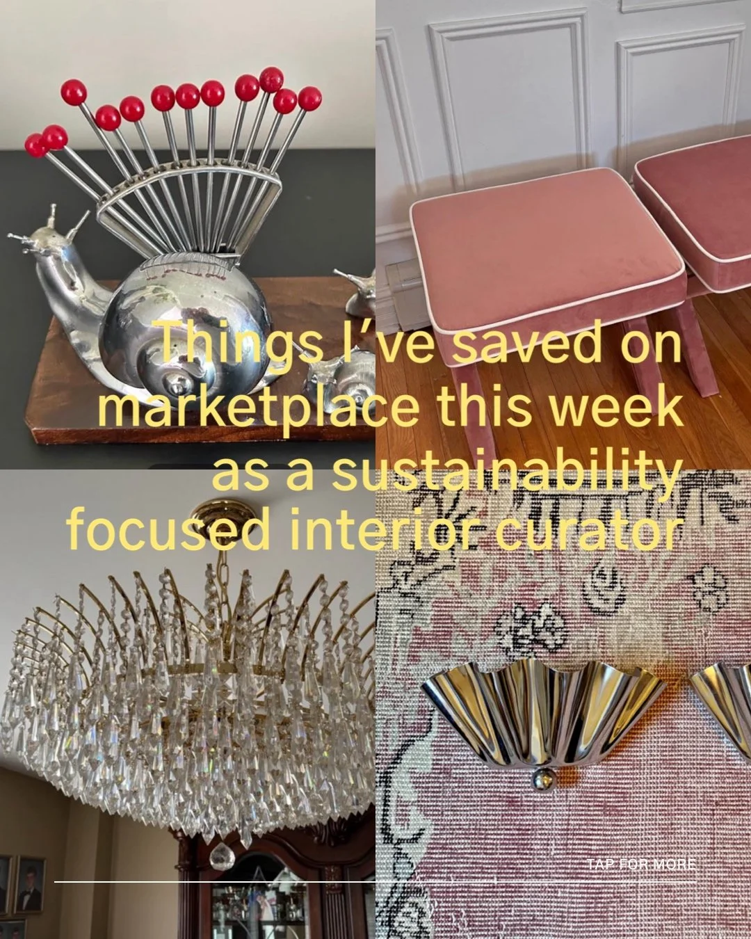 I can't stop with my addiction to scrolling marketplace. I cannot handle this amazing snail party set. A decorative kitchen item that has nearly no use in day to day activities? Sign me up, always. 

Dead Design Studio creates design to die for with 