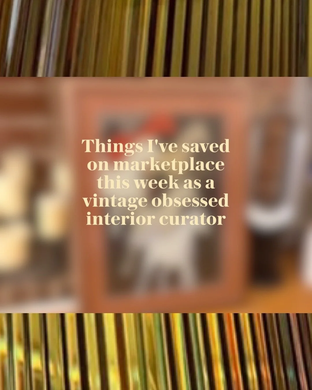 Vintage and second hand Facebook Marketplace finds in the NYC metro area that are absolutely to die for. 
I have no more space in my own home, please let me find some steals for yours! 

Dead Design Studio. Design to die for. 

The ethos of &lsquo;de