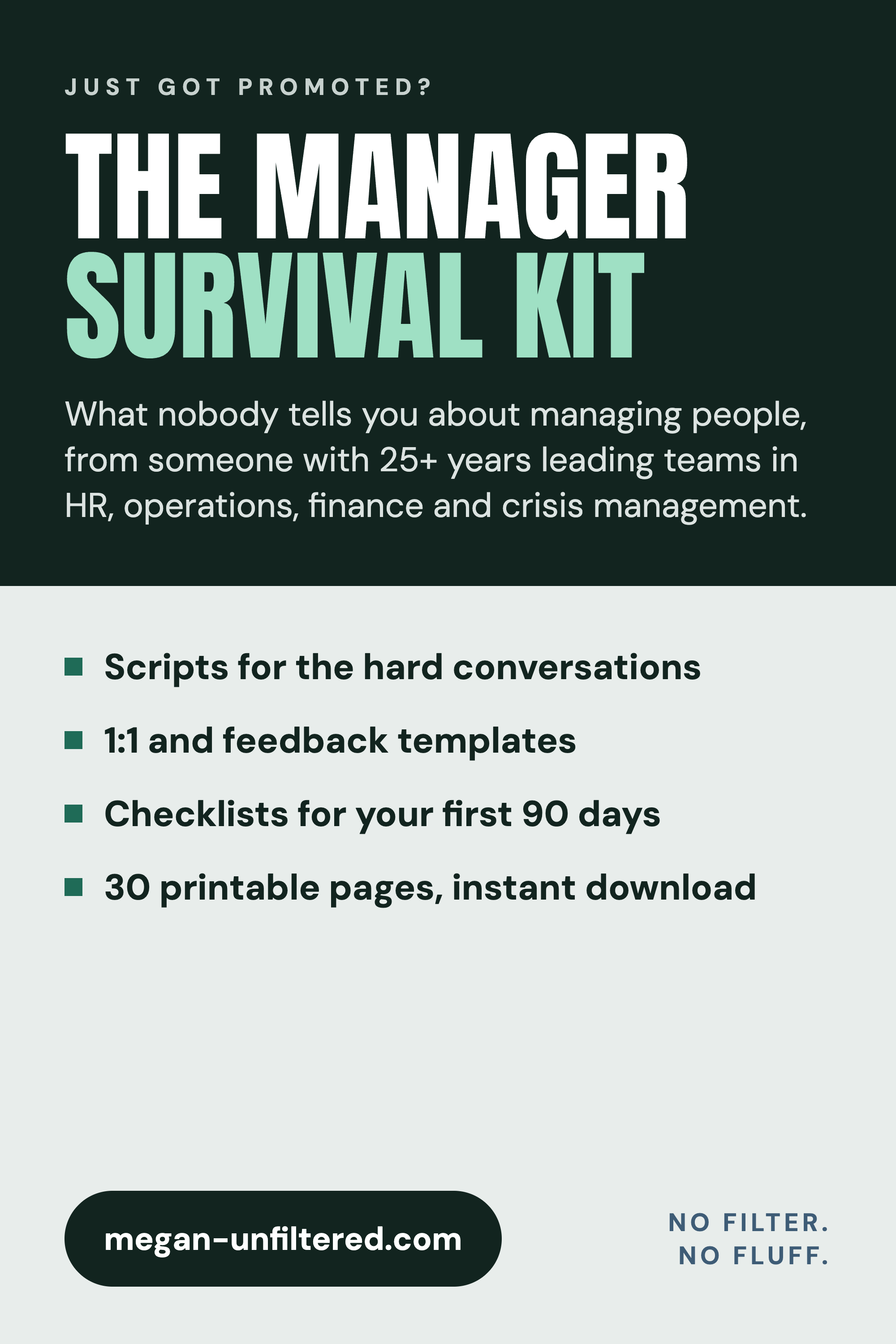 Manager Survival Kit