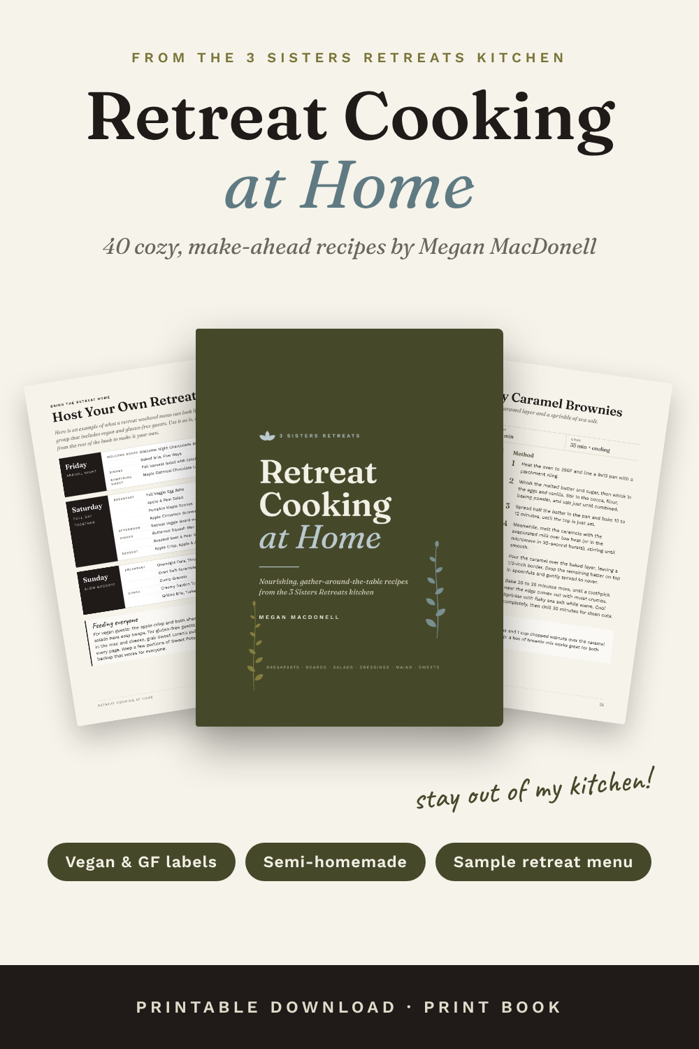 Retreat Cooking at Home