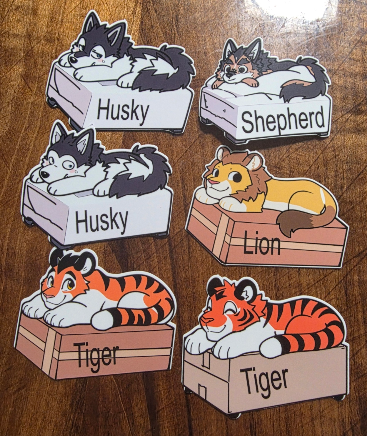 Animal Label Stickers