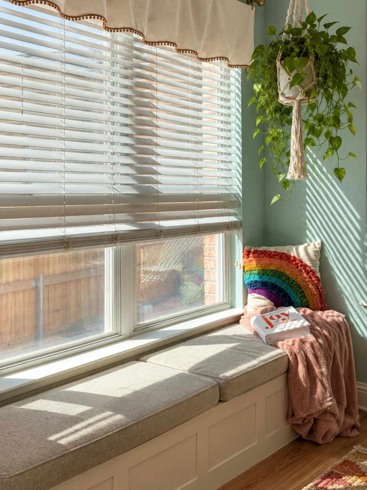 Tucked away in a kitchen we&rsquo;ve shared before is this charming little window seat. For these homeowners, we built the perfect spot to slow down and soak up the sunshine. ☀️

With custom cabinetry that brings additional storage and seamlessly ble