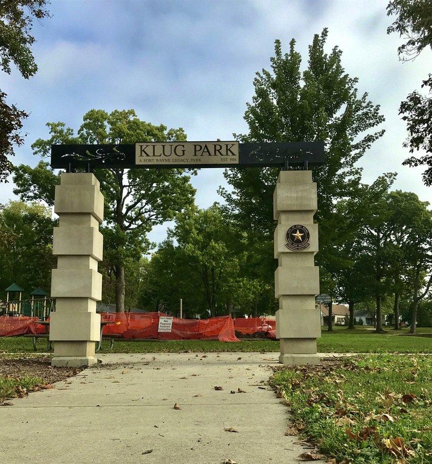 Klug Park Arch by Cary Shafer