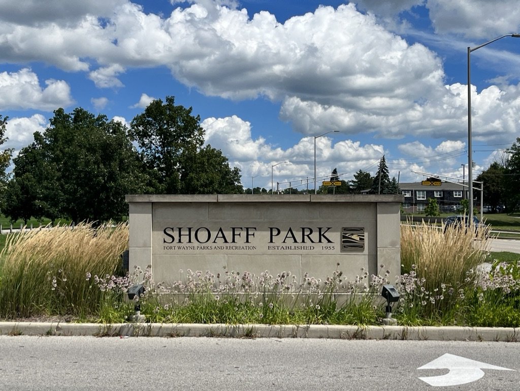 Shoaff Park Sign by Cary Shafer