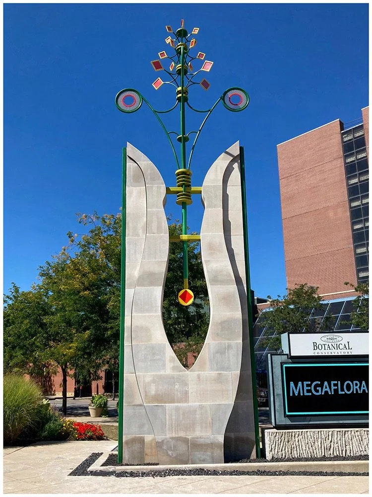 Megaflora by Cary Shafer in Fort Wayne, Indiana