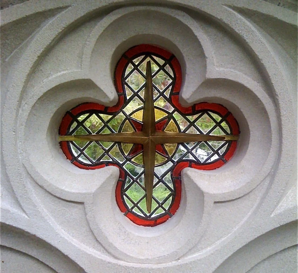 Stained Glass at Grendelwhym Manor by Cary Shafer