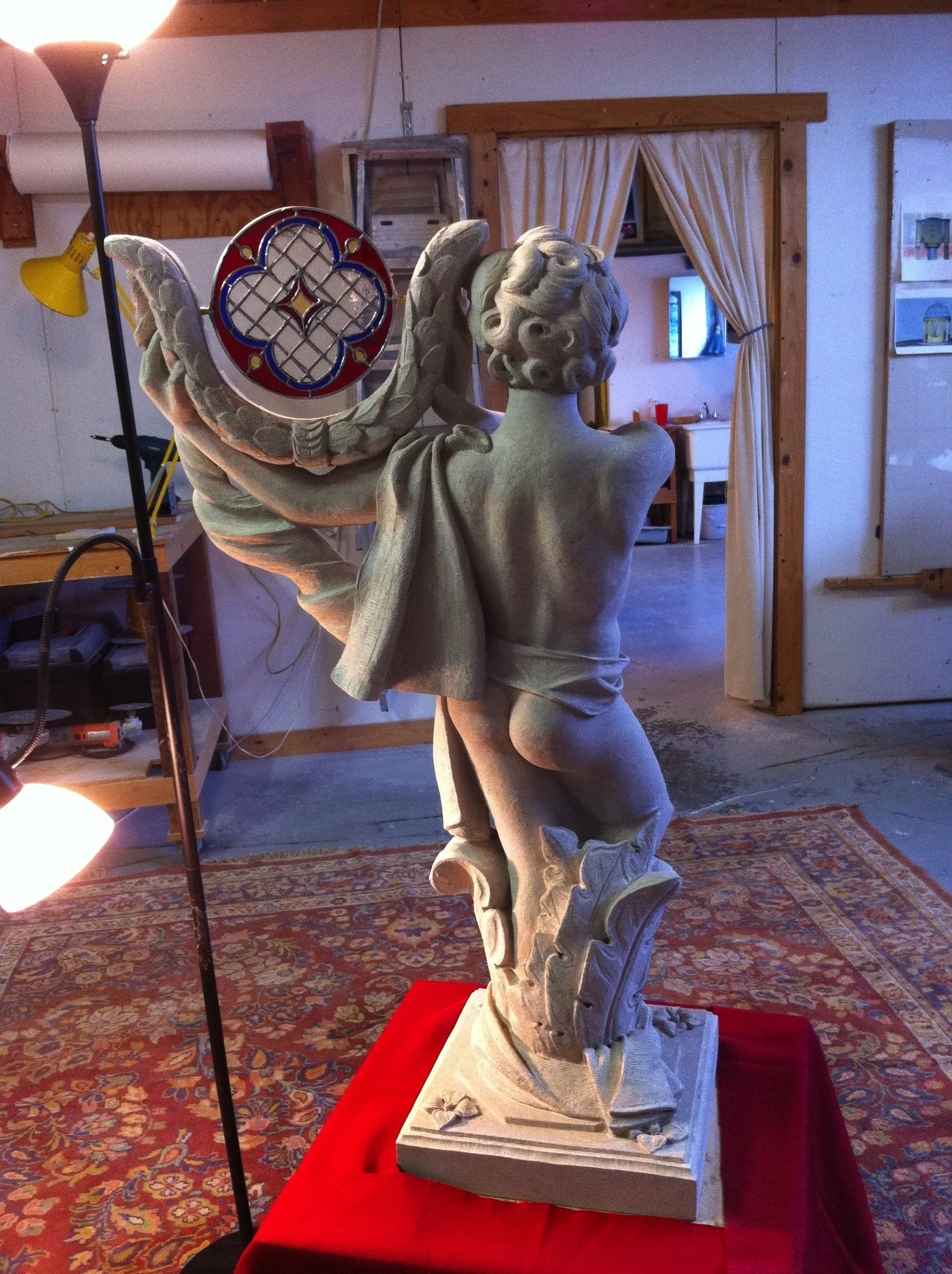 The Dude at Grendelwhym Manor by Cary Shafer