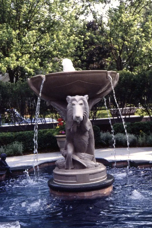 Fountain at Grendelwhym Manor by Cary Shafer