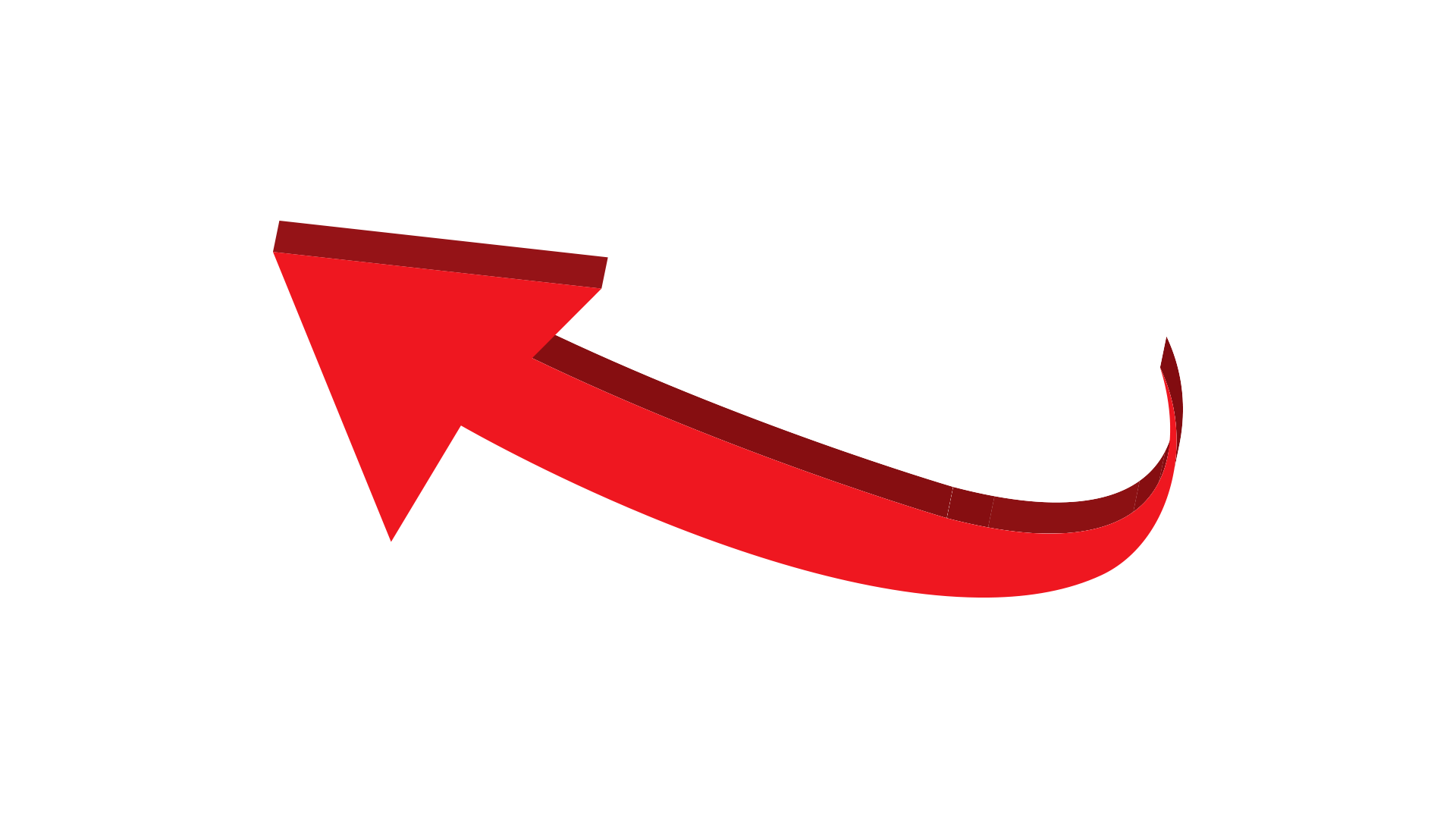 A red curved arrow pointing downward to the left.