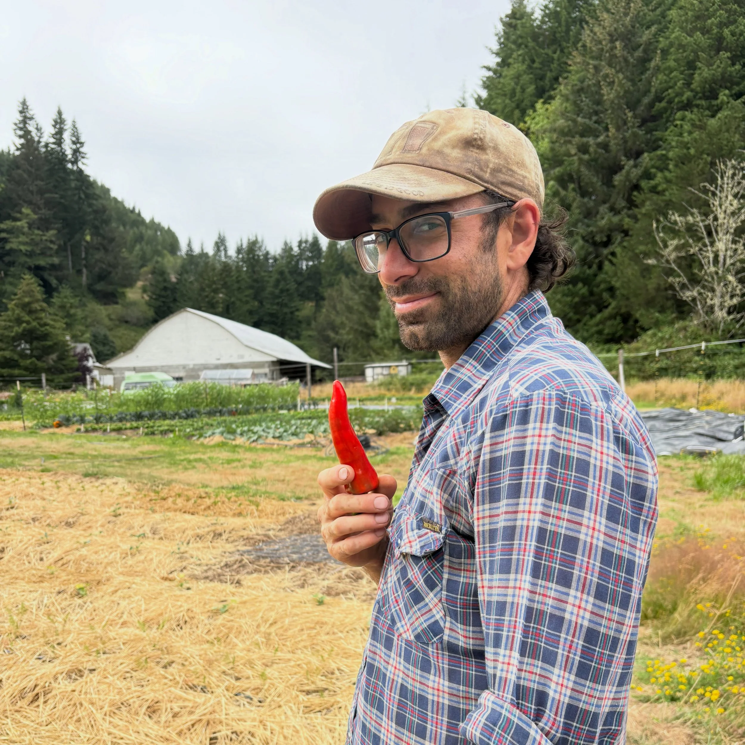 Peppers are popping off! 🌶️
Daniel&rsquo;s first batch of fermented hot sauce is in the works. Grab yourself a bottle at our farmers market booth in 2 weeks! (Pssst, it sells out quick)