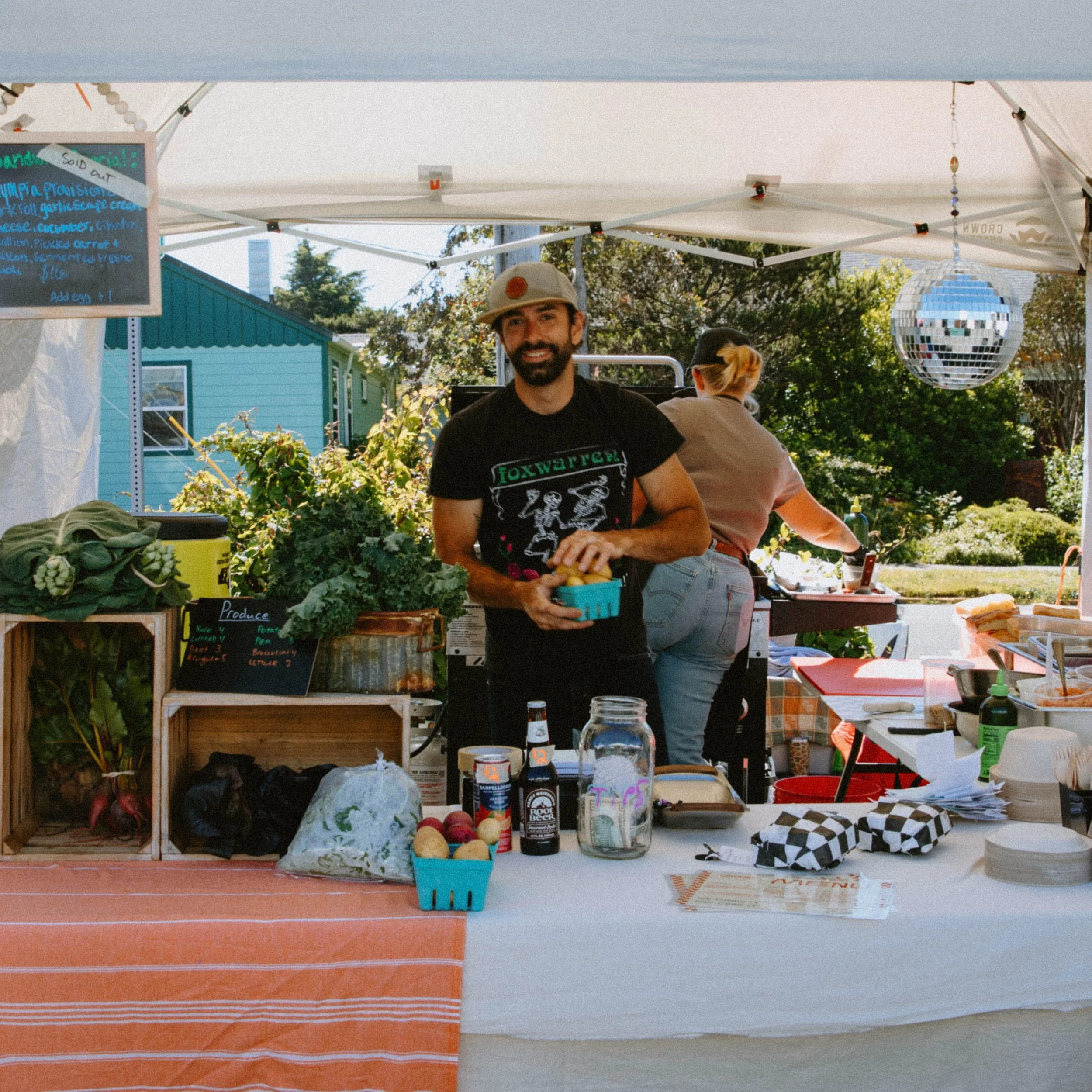 Produce!!! Sandwiches!!!

We&rsquo;ll be at the @newportoregonfarmersmarket this weekend with our little baby produce stand and the usual seed-to-sandwich menu (yeah, that&rsquo;s right, we literally plant the seeds, tend the plants, go out at night 