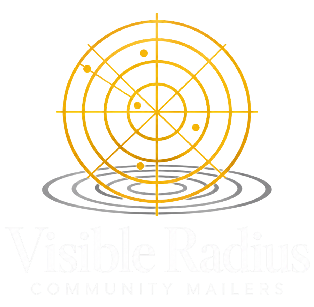 Visible Radius Community Mailers logo.