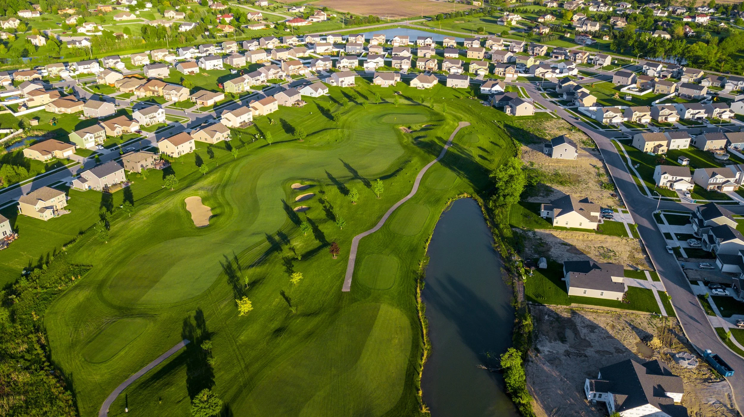 Listing photos, drone images, floor plan, and twilight edit from Northwest Indiana Media and Marketing.