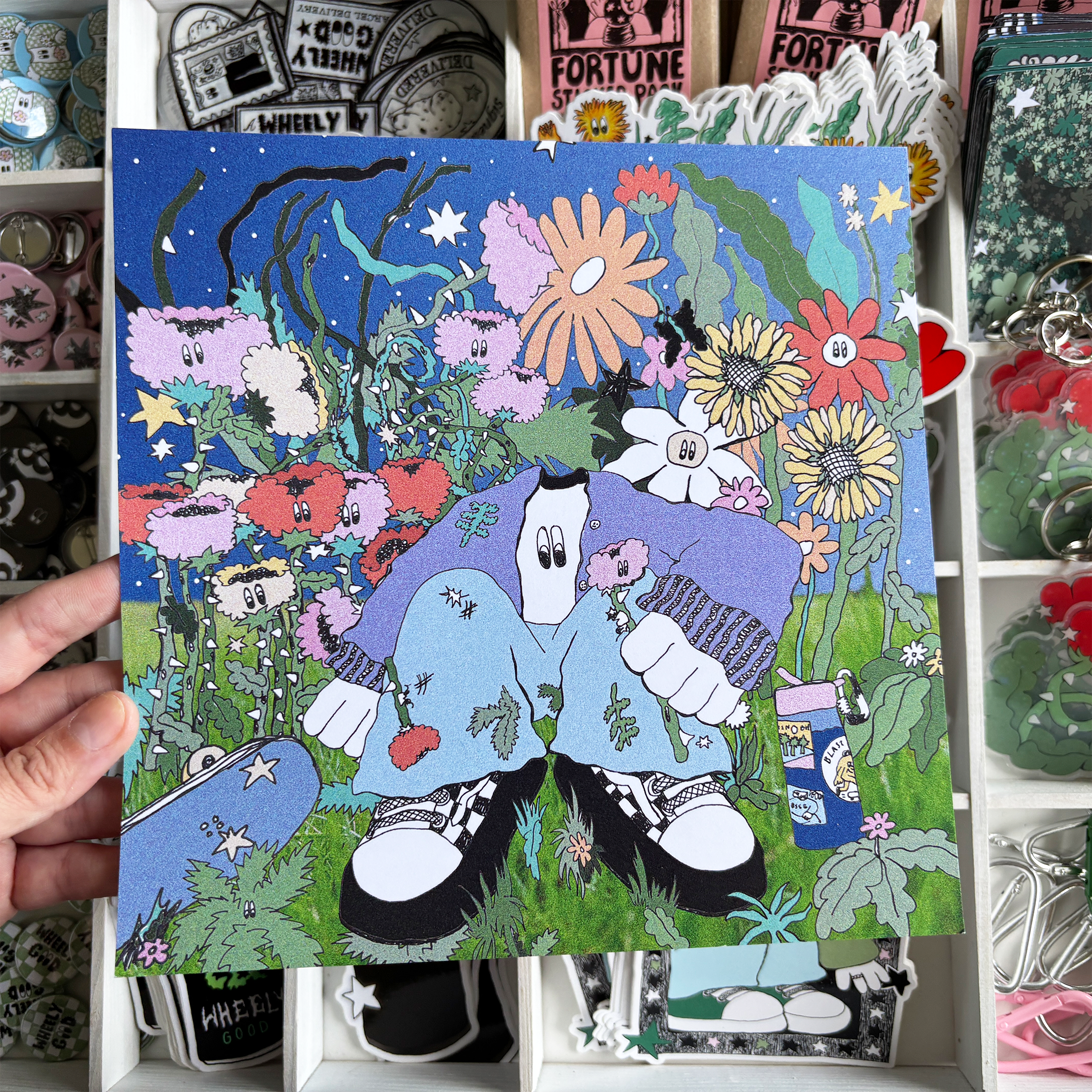 Hiding Away Print