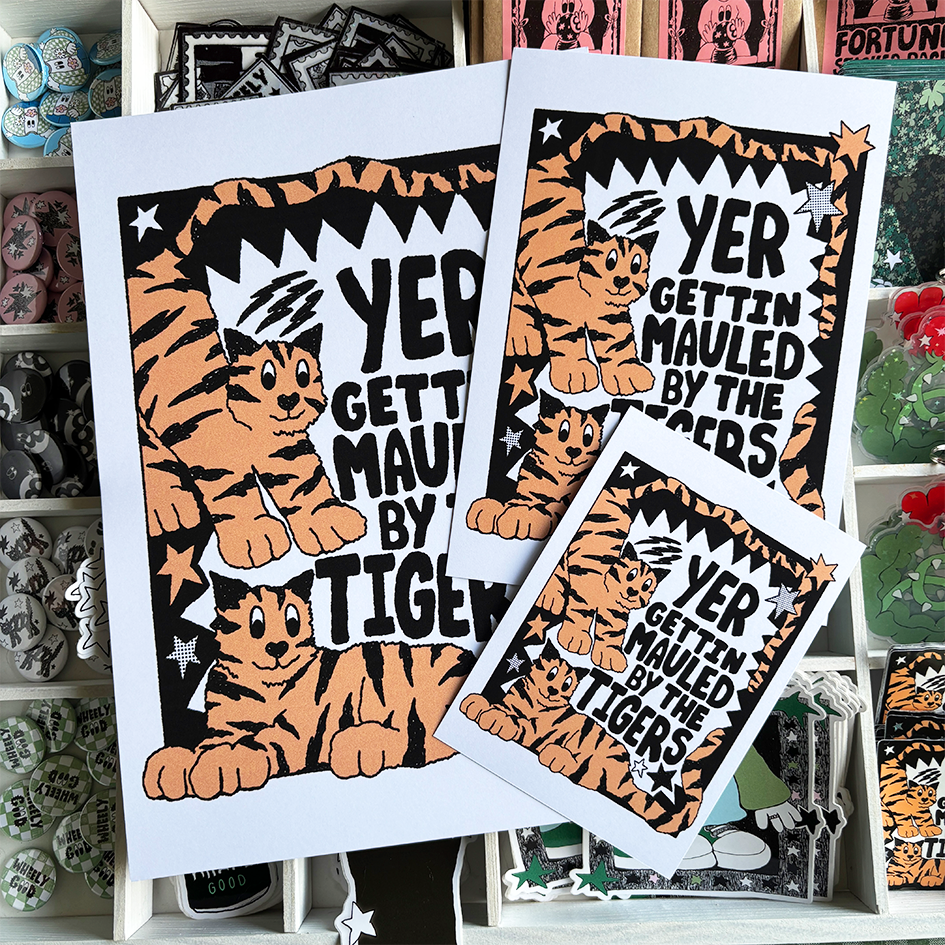 Hull City Tigers Print
