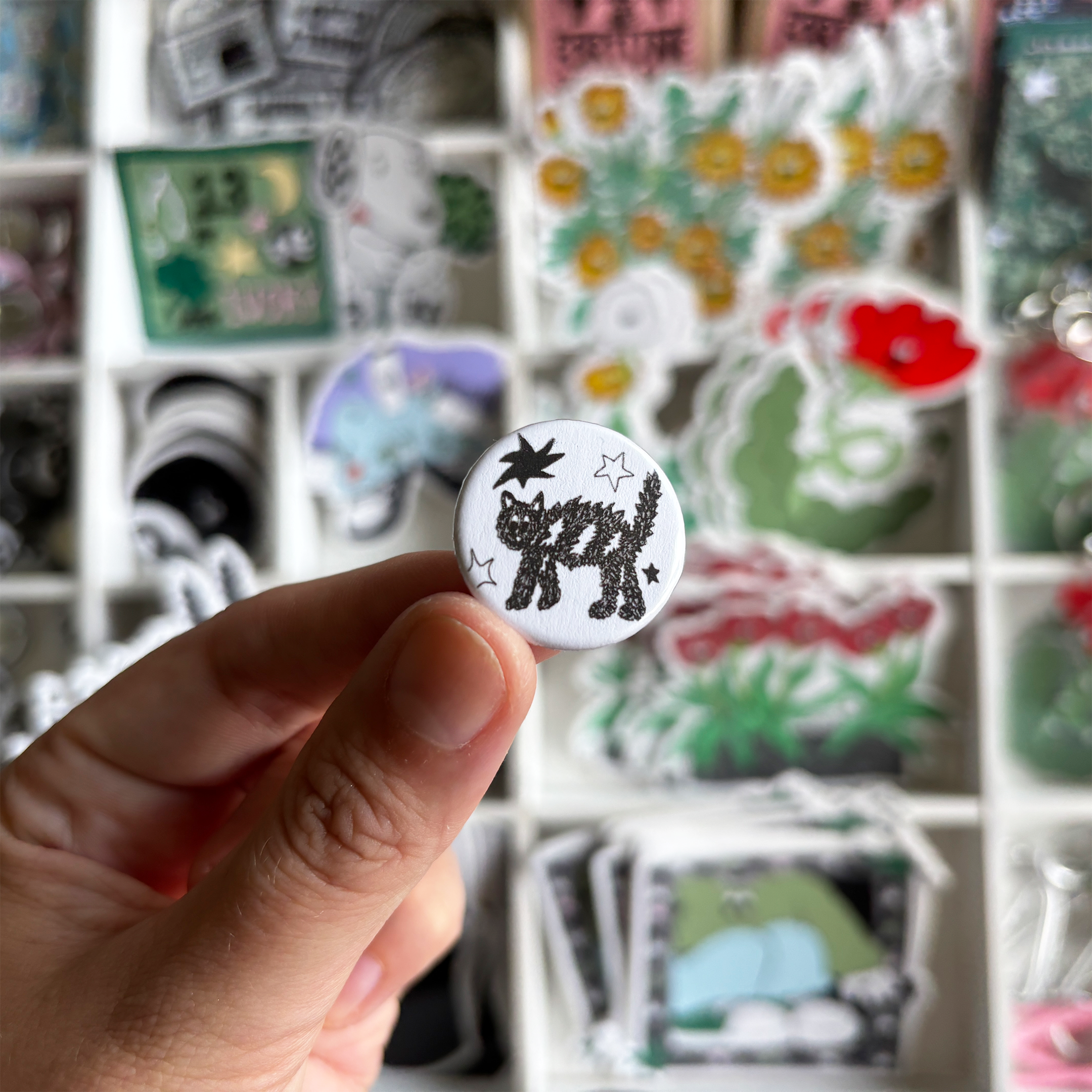Scaredy Cat Badge