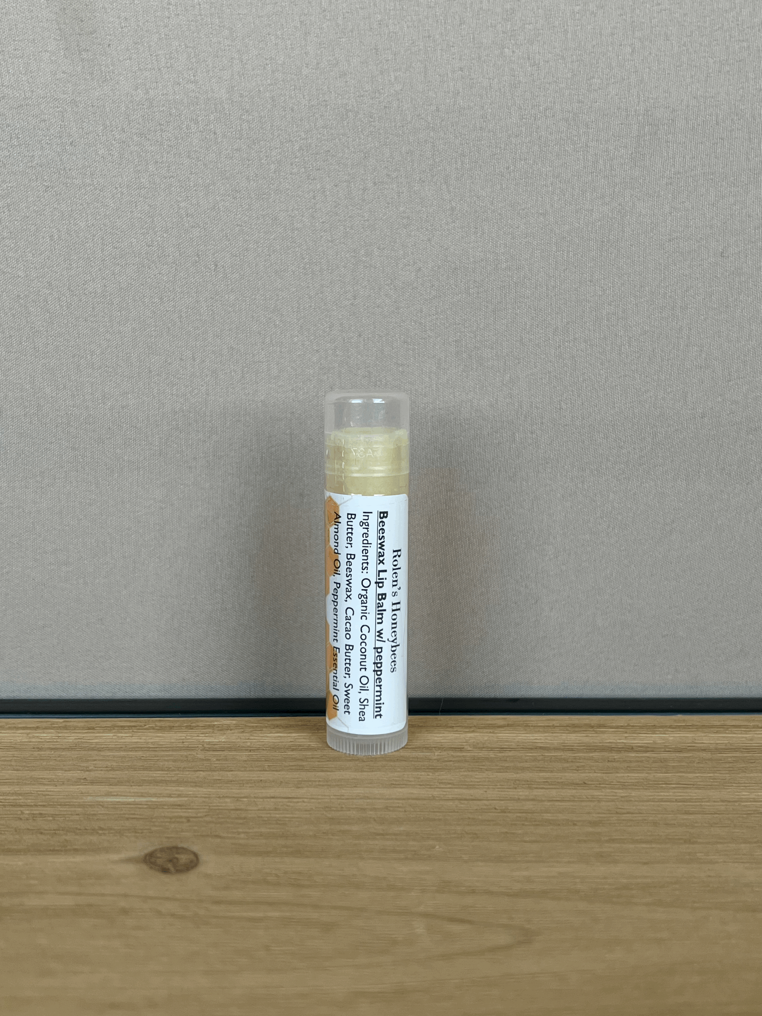 Peppermint Beeswax Lip Balm – 0.15 oz