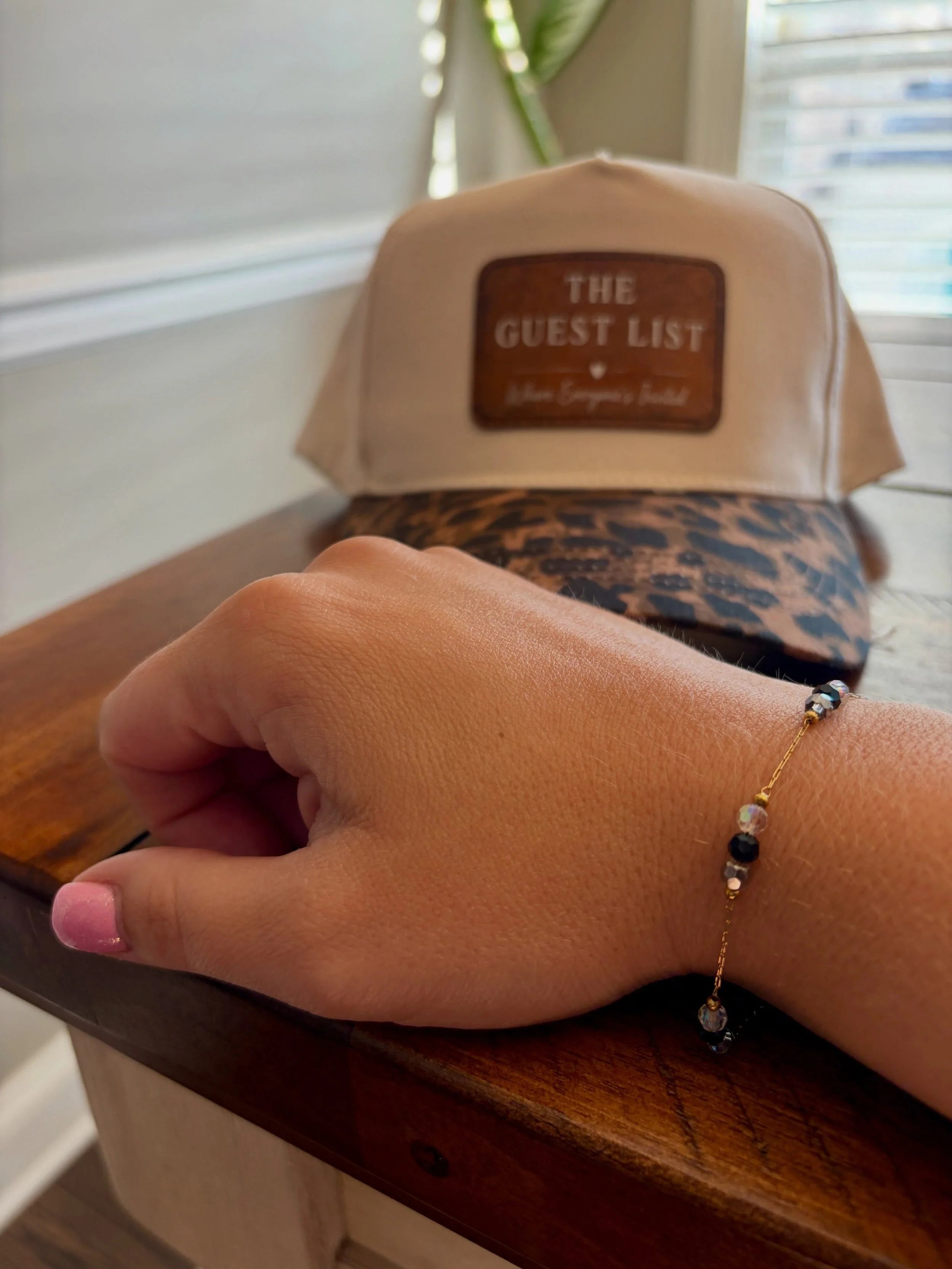 Still soaking in all the fun from Game Night and feeling so grateful for the amazing vendors who helped make the night extra special. 💚✨

I came home with the CUTEST custom The Guest List hat from @ry.and.company and I&rsquo;m seriously obsessed wit